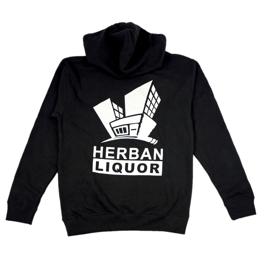 Large Logo Heavyweight Hoodie in Black (Limited Signature Series Edition)