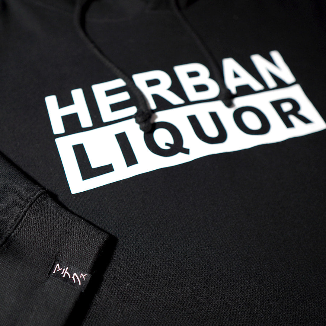 Large Logo Heavyweight Hoodie in Black (Limited Signature Series Edition)
