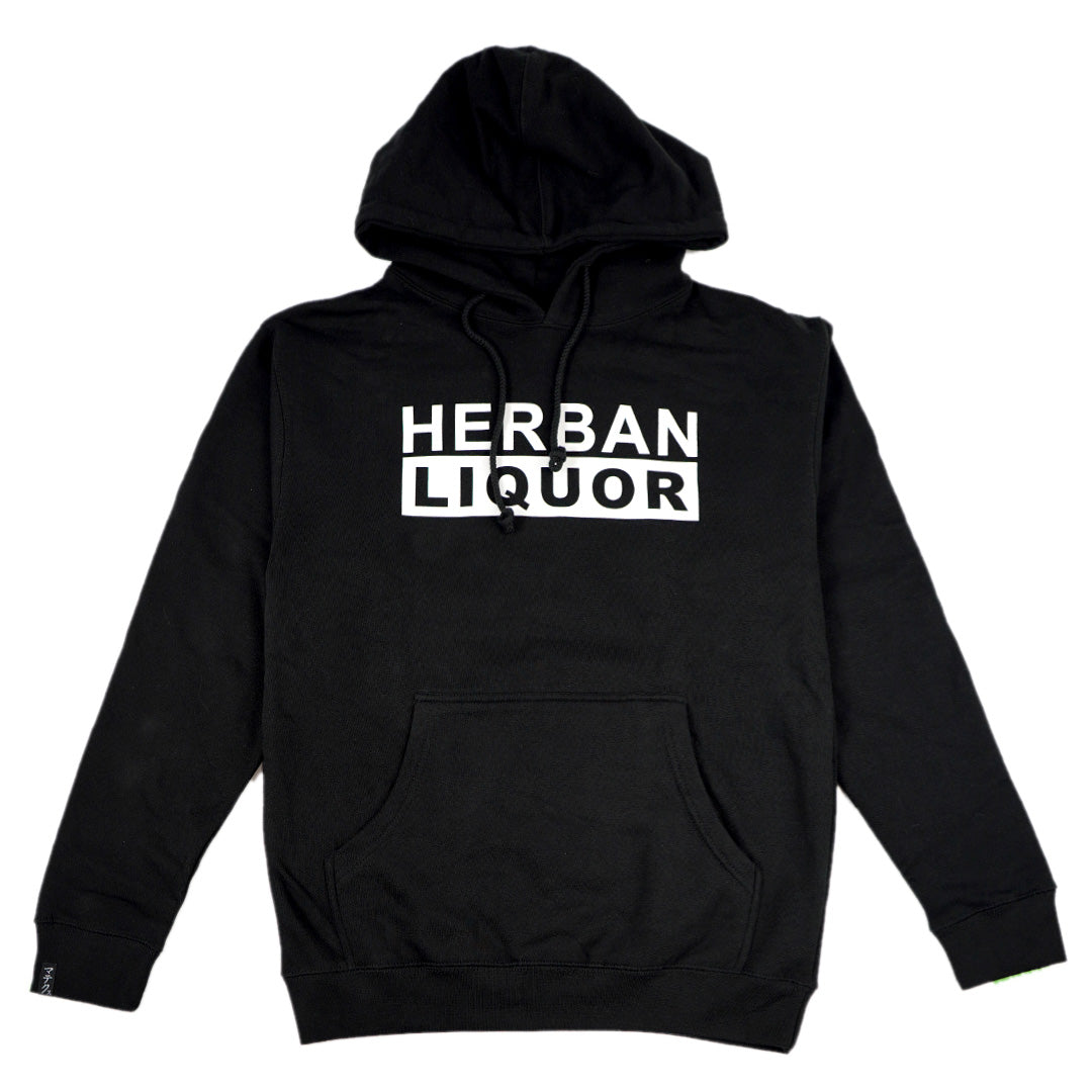 Large Logo Heavyweight Hoodie in Black (Limited Signature Series Edition)