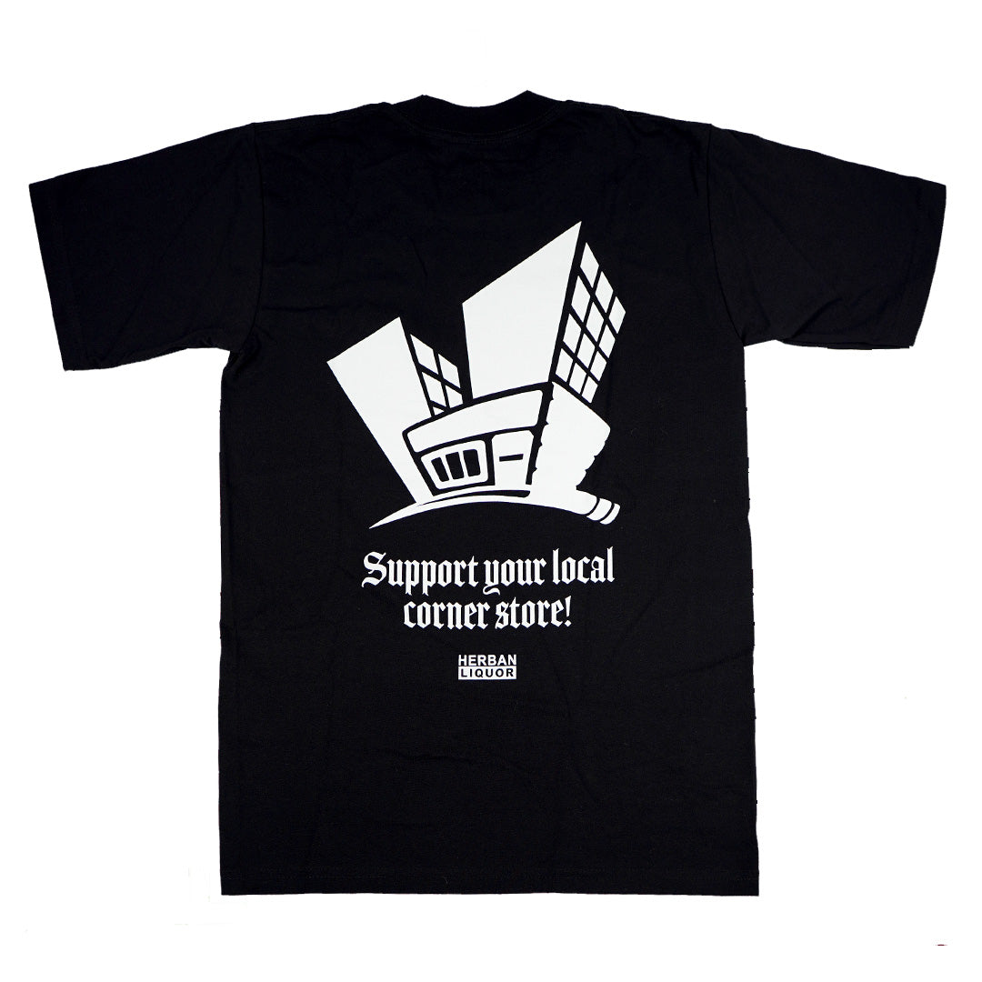 Support Heavyweight Tee in Black (Limited Signature Series Edition)